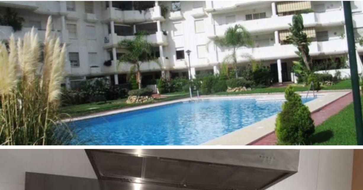 Carihuela Beach Pool Garage Wifi ตอร์เรโมลิโนส ภายนอก รูปภาพ